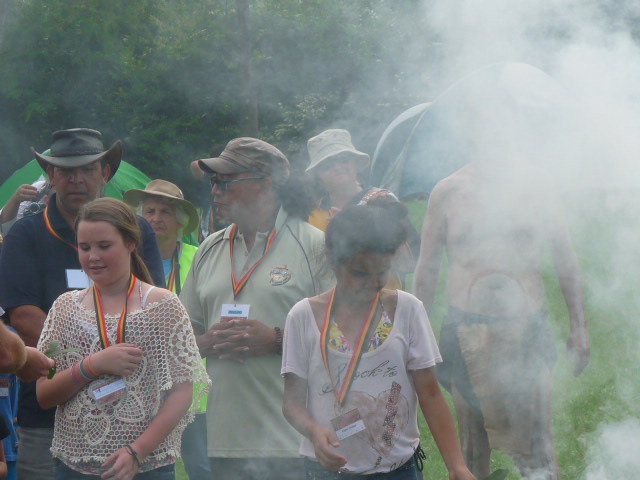 Community at Smoking Ceremony